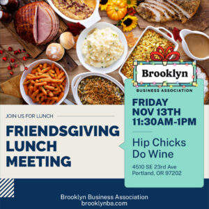 Friendsgiving poster